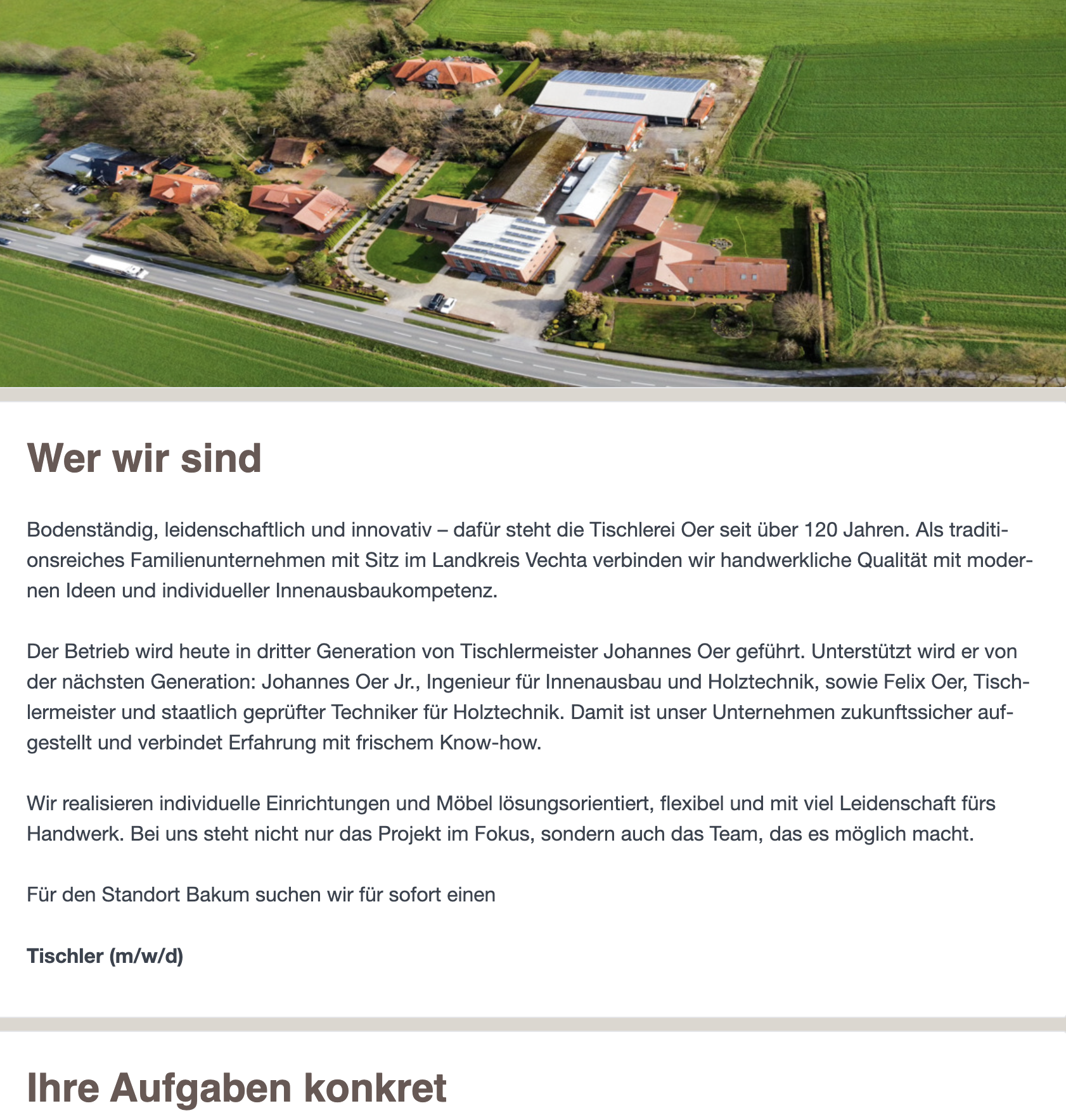 Beispiel Stellenanzeige 8